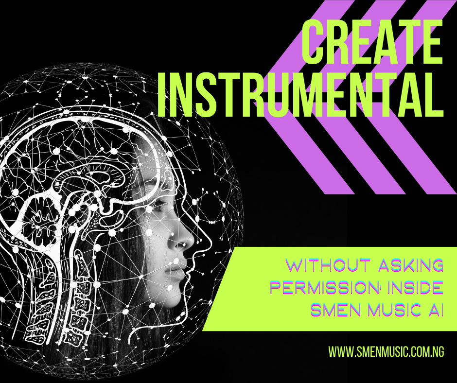 Create Instrumental generated with Smen Music AI